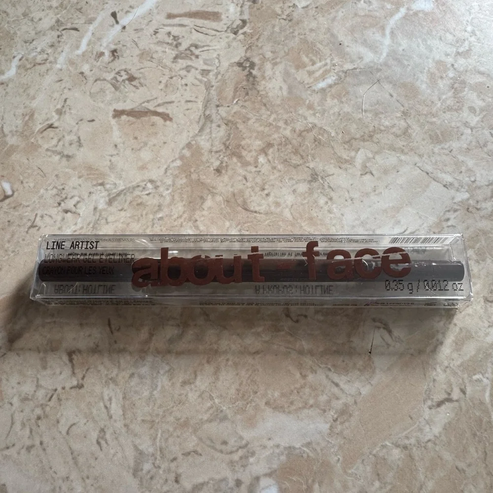 ABOUT-FACE LINE ARTIST GEL EYELINER MATTE LINER - EQUESTRIAN - MATTE BROWN